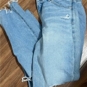 American Eagle Outfitters Light Blue Boyfriend Jeans